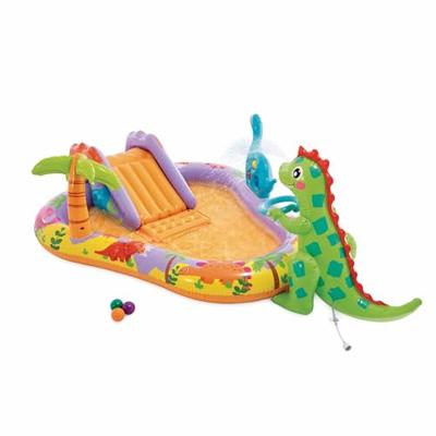Intex 56139NP Opblaasbaar Speelzwembad Dino Park met Glijbaan 201x157x69cm Intex 56139NP Opblaasbaar Speelzwembad Dino Park met Glijbaan 201x157x69cm