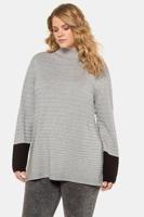 Ulla Popken Pullover, opstaande kraag - Grote Maten - thumbnail