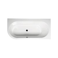 Ligbad Polysan Astra Slim Inbouw 165x80x48 cm Asymmetrisch Rechts Wit Polysan - thumbnail