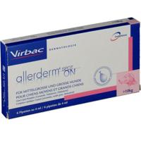 Virbac Allerderm Spot-on voor honden vanaf 10 kg 6 pipetten - thumbnail