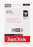 SanDisk Cruzer Ultra® Flair™ USB-stick 128 GB Zilver SDCZ73-128G-G46 USB-A 3.2 Gen 1 - thumbnail