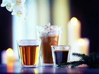 Bodum Dubbelwandige latte macchiato glazen Canteen - gepatenteerd ventiel - 400 ml - 2 stuks - thumbnail