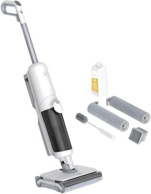 HOOVER HW500 - Draadloze nat- en droogzuiger en dweil - Dubbele rollen - Krachtige 230W-motor