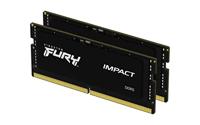 Geheugenkit - Kingston - Kingston FURY Impact - DDR5 - kit - 32 GB: 2 x 16 GB - SO DIMM 262 pins - 5600 MHz / PC5-44800 - geheugen - thumbnail