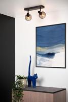 Lucide MAREN - Plafondspot - 2xE14 - Zwart - thumbnail