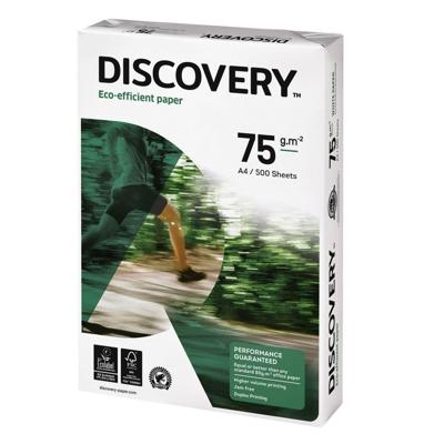 Kopieerpapier discovery a4 75gr wit Kopieerpapier discovery a4 75gr wit