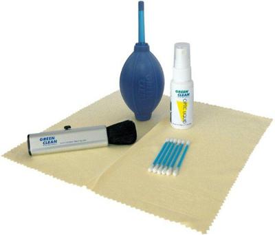 GREEN CLEAN Reinigingskit voor foto video computer blauw
