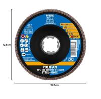 PFERD TOOLS 67668126 Lamellenschijf Diameter 125 mm 10 stuk(s) - thumbnail