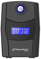 PowerWalker VI 600 STL UPS 600 VA 2 AC-uitgang(en) Line-Interactive - thumbnail