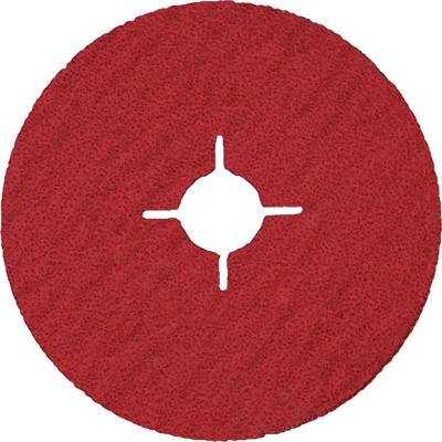 Promat/Tecwerk Fiberschijf | d. 115 mm | korreling 36 | RVS | keramische korrel - 4000842616