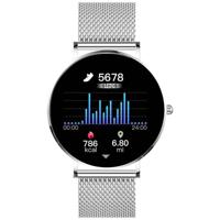 XCOAST SIONA 2 Smartwatch 42 mm Topas Silver - thumbnail