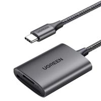 Ugreen SD/TF-kaartlezer Ugreen CM401 USB C 5 Gb/s - grijs - thumbnail