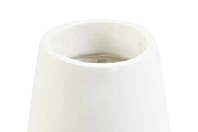 Vaas DKD Home Decor Abstract Wit Hars Modern (31.5 x 31.5 x 95.5 cm) Vaas DKD Home Decor Abstract Wit Hars Modern (31.5 x 31.5 x 95.5 cm)