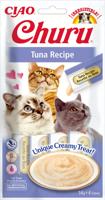 INABA Churu Tuna Recipe - Kattensnoepje - 4x14 g - thumbnail