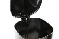 Pedaalemmer DKD Home Decor Zilverkleurig Roestvrij staal Polypropyleen Eenvoudig 5 L - thumbnail