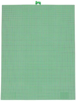 Darice • plastic stramien 26x34cm kerstgroen mesh:7