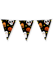 Party Vlaggenlijn Happy Halloween (10m) - thumbnail