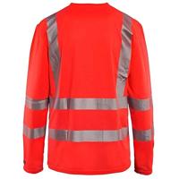 Blåkläder UV-T-Shirt lange mouw High-Vis 33851013 | High-Vis Rood | Maat S - 7330509524114 - thumbnail