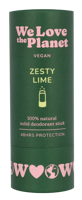 We Love The Planet Zesty Lime Deodorant Stick - thumbnail