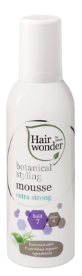 Hairwonder Botanical Styling Extra Strong Mousse 200ml