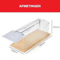 Swissinno Rat Classic Niet dodelijke val 1 stuk(s) - thumbnail