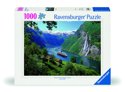 Ravensburger legpuzzel noors fjord, 1000st.