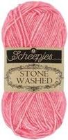 Scheepjes Stone Washed - 835 Rhodochrosite - Haakgaren / Breigaren - thumbnail