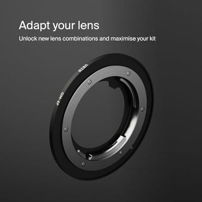 Urth Lens Mount Adapter: Compatible with Olympus OM Lens to Canon (EF / EF S) Camera Body