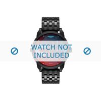 Horlogeband Diesel DZ7340 Staal Zwart 22mm - thumbnail