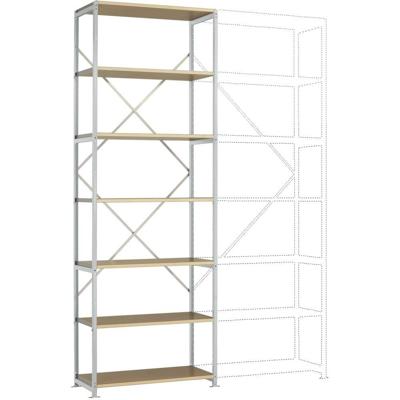 Manuflex RP1606.7035 Magazijnstelling basismodule (b x h x d) 1030 x 3000 x 400 mm Hout