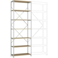 Manuflex RP1606.7035 Magazijnstelling basismodule (b x h x d) 1030 x 3000 x 400 mm Hout - thumbnail