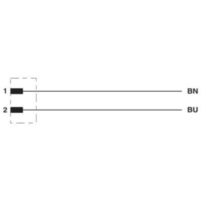 Phoenix Contact 1410752 Sensor/actuator connector, geassembleerd Aantal polen (sensoren): 2 1.50 m 1 stuk(s) Piece