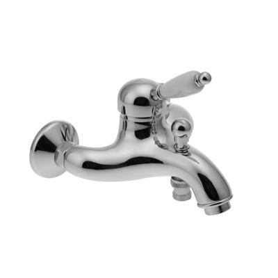 Opbouw Badkraan Sapho Kirk� Mengkraan Retro Wit 1-hendel 11.5 cm Chroom Sapho