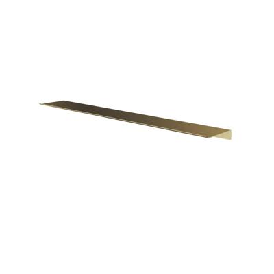 Hotbath &More Planchet 80 cm inclusief bevestigings rails Geborsteld messing PVD Hotbath &More Planchet 80 cm inclusief bevestigings rails Geborsteld messing PVD