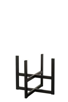 J-Line Voet voor Bloempot Zwart Small