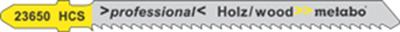 Metabo 623608000 25 decoupeerzaagbladen, hout 74 25 stuk(s)