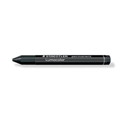 Staedtler Lumocolor 236 omnigraph permanent Markeerkrijt Zwart 12 stuk(s)