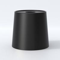 Astro - Tapered Drum 155 mat zwart - thumbnail