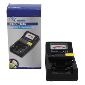 Batterijentester (AAA, AA, C, D, 9V en knoopcellen)