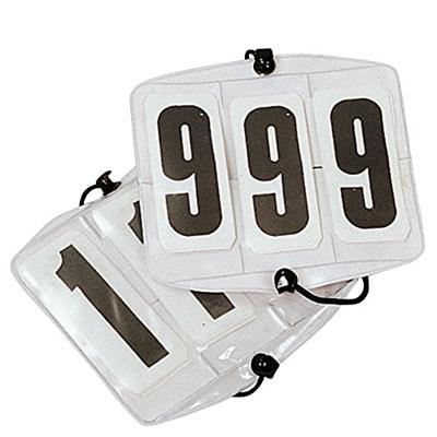 Premiere startnummers wit