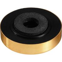 Monacor HF-45G Apparaatvoet Goud, Zwart 1 stuk(s) - thumbnail