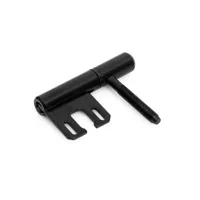 DX Inboorpaumelle 14mm voor stalen kozijnen Hörmann - zwart - thumbnail