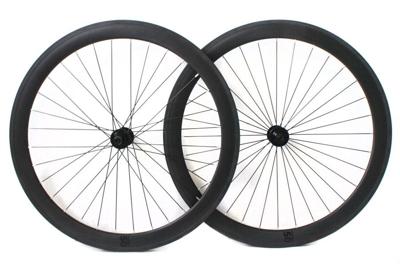 BLB Notorious 50mm Fixed Gear Wielset - Carbon BLB Notorious 50mm Fixed Gear Wielset - Carbon