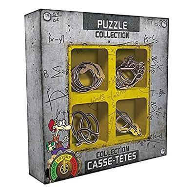 Eureka Metalen breinpuzzels junior, 4st.