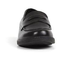 Kinderschoenen JR Agata GEOX® van leer zwart - thumbnail