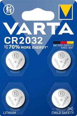 Varta Batterij knoopcel cr2032 3v (p4)