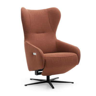 Sta-op Stoel A-101 Donkeroranje Stof Sta-op Stoel A-101 Donkeroranje Stof