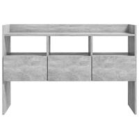 Dressoir 105x30x70 cm spaanplaat betongrijs - thumbnail