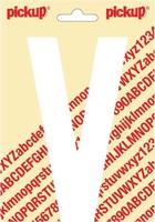 Plakletter Nobel Sticker letter V wit Pickup - Pickup - thumbnail