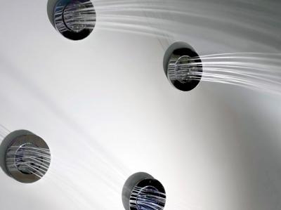 Bodyjet Hotbath Mate Twist Inbouw Massage Kantelbaar 13 cm Rond Chroom